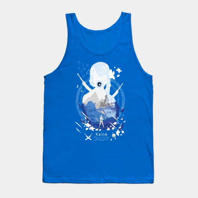 Kaine Negative Space Tank Top by SwensonaDesigns